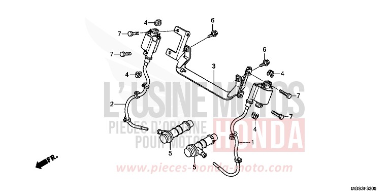 IGNITION COIL for NC700X Dual Cluth ABS DARKNESS BLACK METALLIC (NH463) from 2013